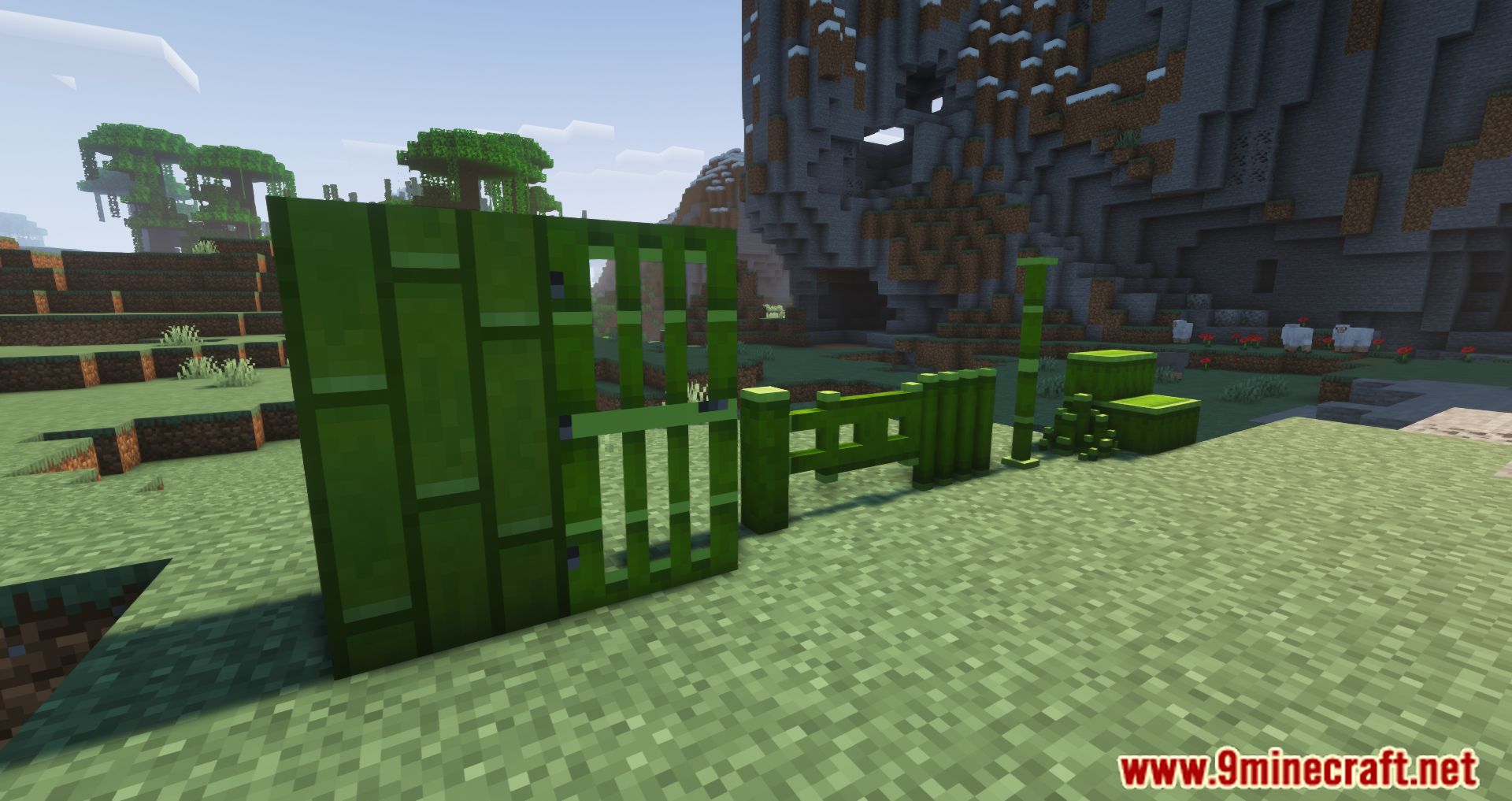 Bamboo Tweaks Mod (1.16.5, 1.15.2) - Green Everywhere 6