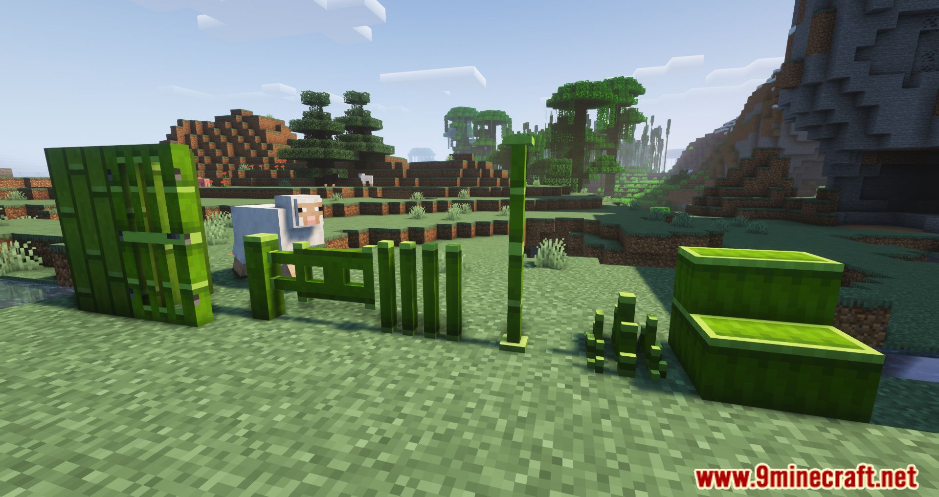 Bamboo Tweaks Mod (1.16.5, 1.15.2) - Green Everywhere 7