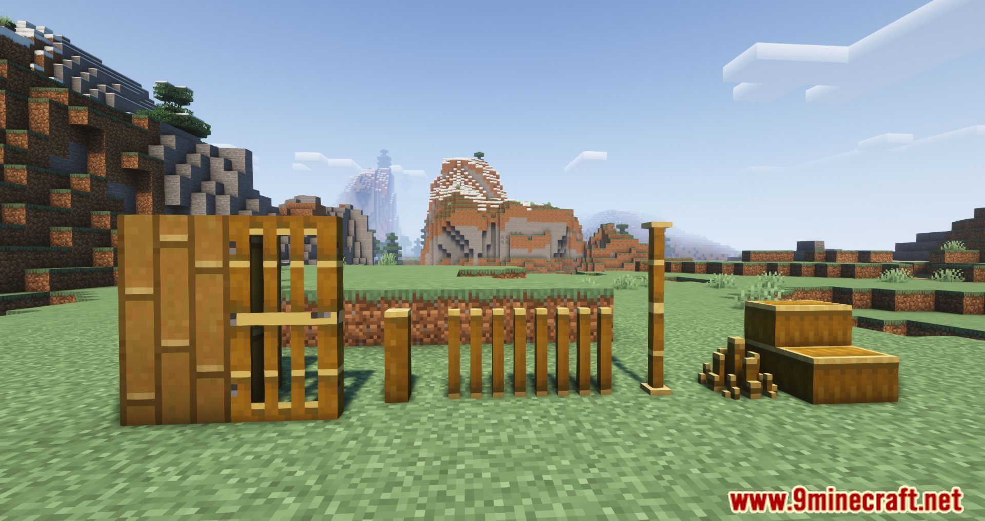 Bamboo Tweaks Mod (1.16.5, 1.15.2) - Green Everywhere 8