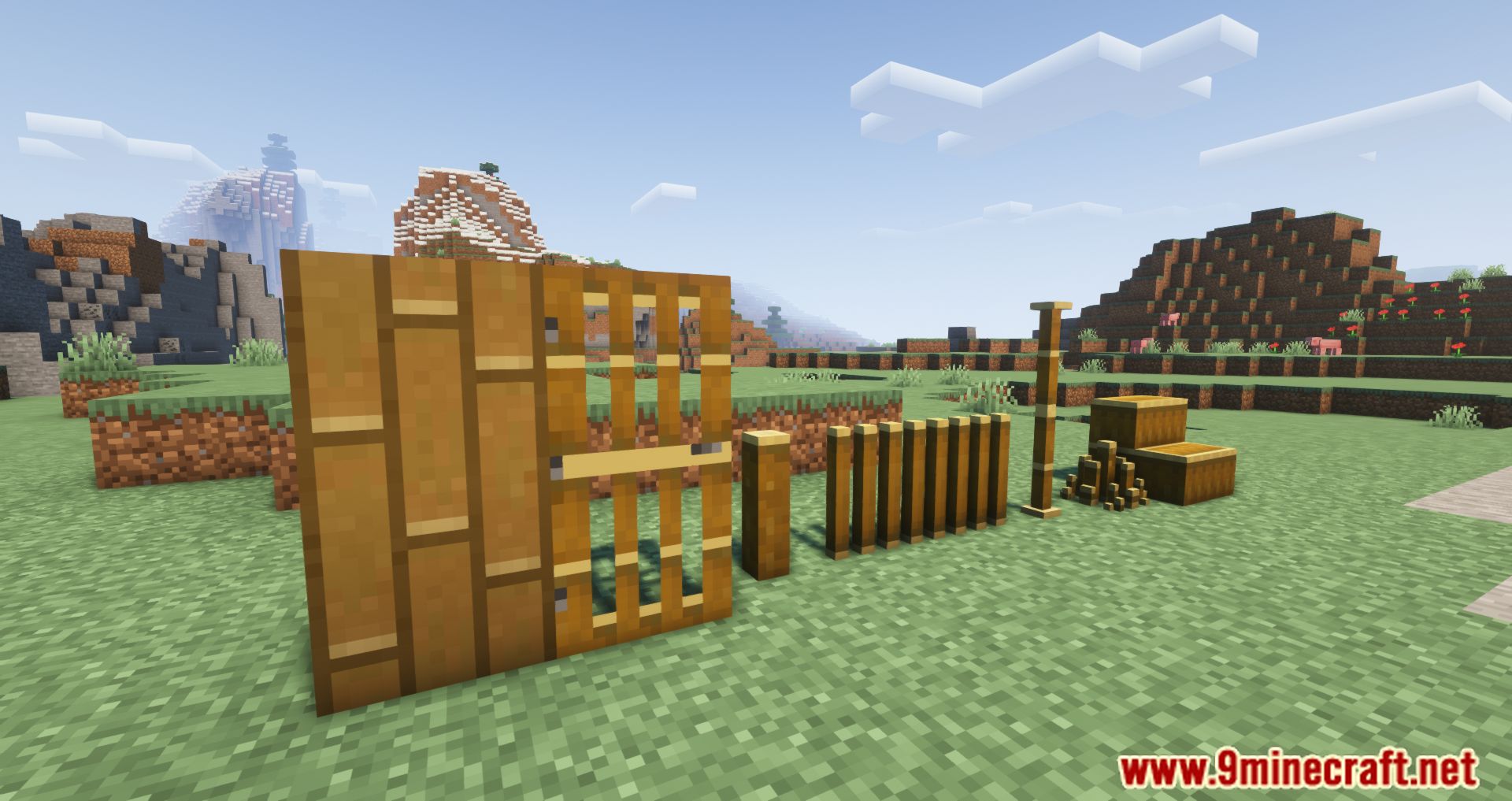 Bamboo Tweaks Mod (1.16.5, 1.15.2) - Green Everywhere 9