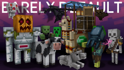 Barely Default Resource Pack (1.21, 1.20.1) – Texture Pack Thumbnail