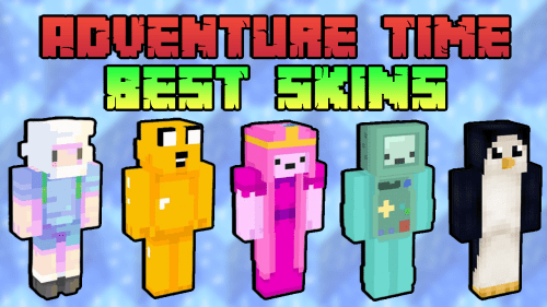 Top 15 Minecraft Adventure Time Skins In 2023 Thumbnail