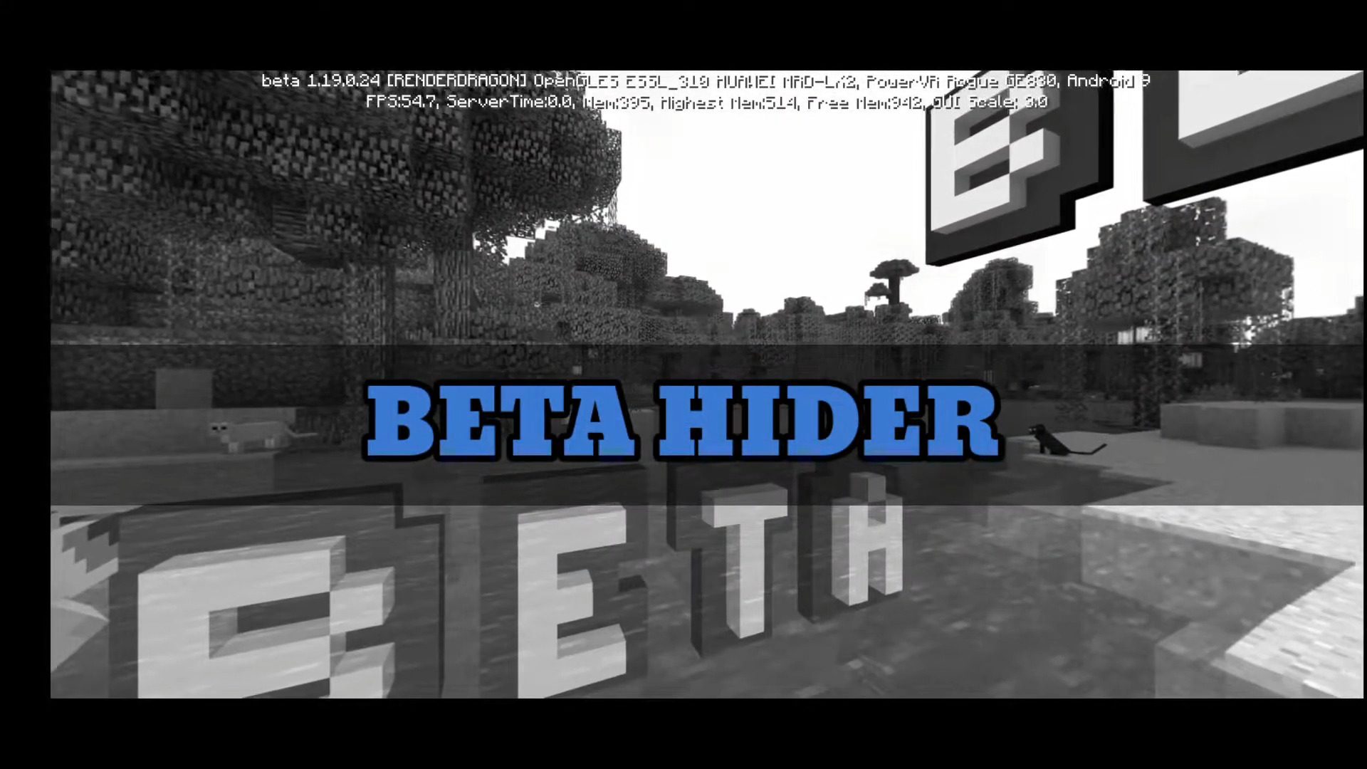 Beta Hider Resource Pack (1.19) - MCPE/Bedrock 6