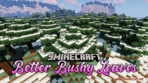Better Bushy Leaves Resource Pack (1.20.6, 1.20.1) – Texture Pack Thumbnail