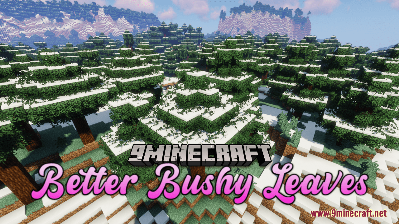 Better Bushy Leaves Resource Pack (1.20.6, 1.20.1) - Texture Pack 1