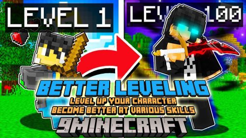 Better Leveling Mod (1.20.4, 1.19.4) – Level Up Your Character Thumbnail