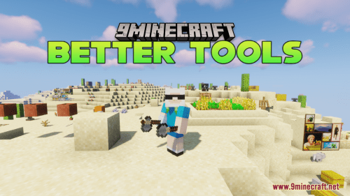 Better Tools Resource Pack (1.20.6, 1.20.1) – Texture Pack Thumbnail