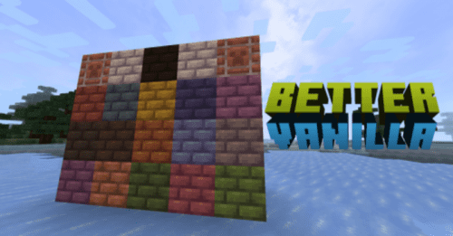 Better Vanilla Addon (1.19) – MCPE/Bedrock Mod Thumbnail