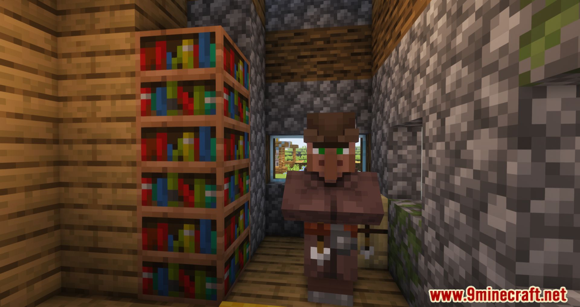 Book Shelving Mod (1.16.5) - Various Types Of Bookshelves 2