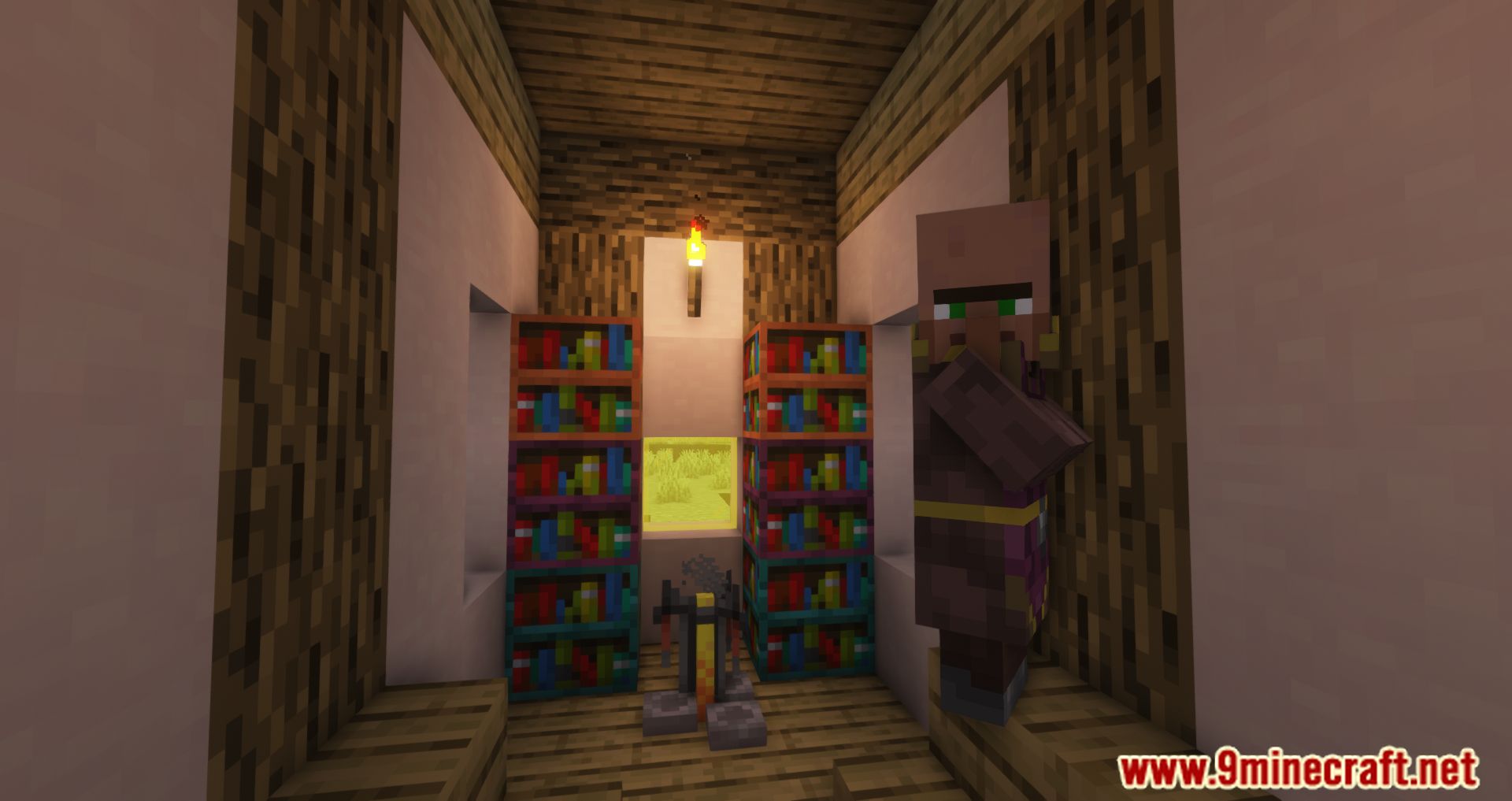 Book Shelving Mod (1.16.5) - Various Types Of Bookshelves 7