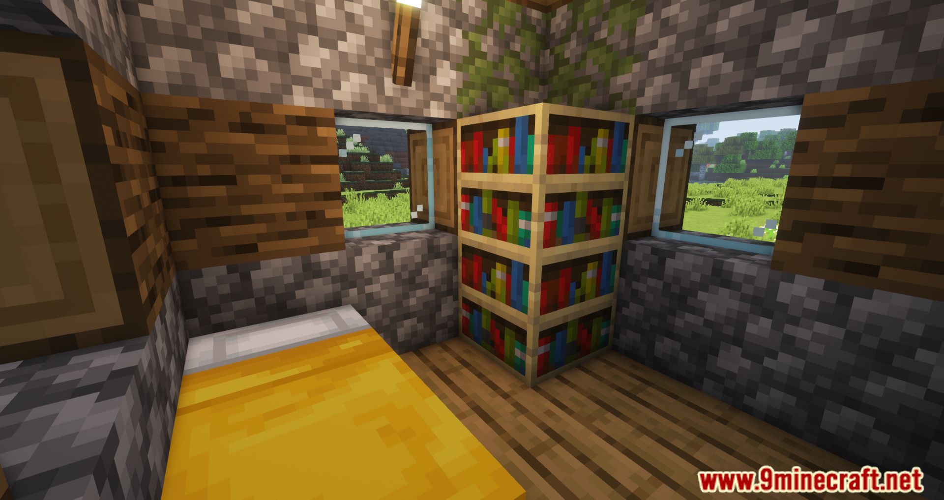 Book Shelving Mod (1.16.5) - Various Types Of Bookshelves 9