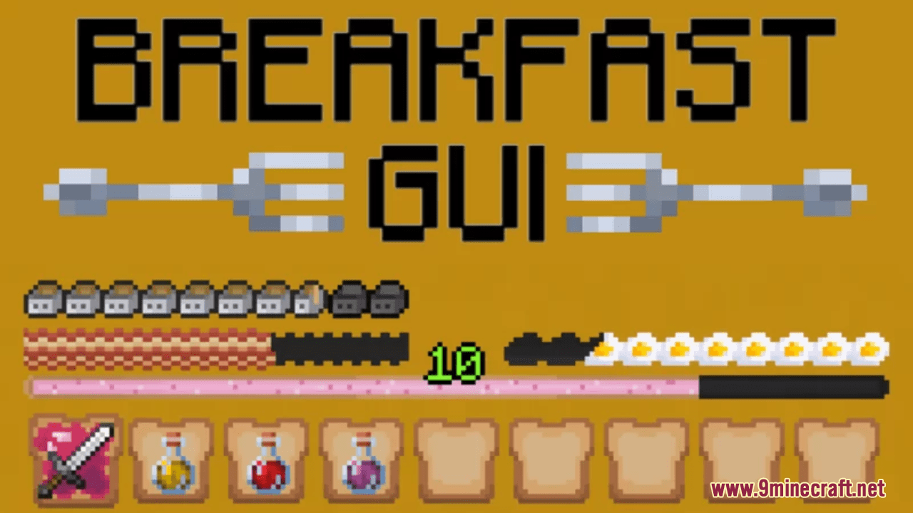 Breakfast GUI Resource Pack (1.20.6, 1.20.1) - Texture Pack 1