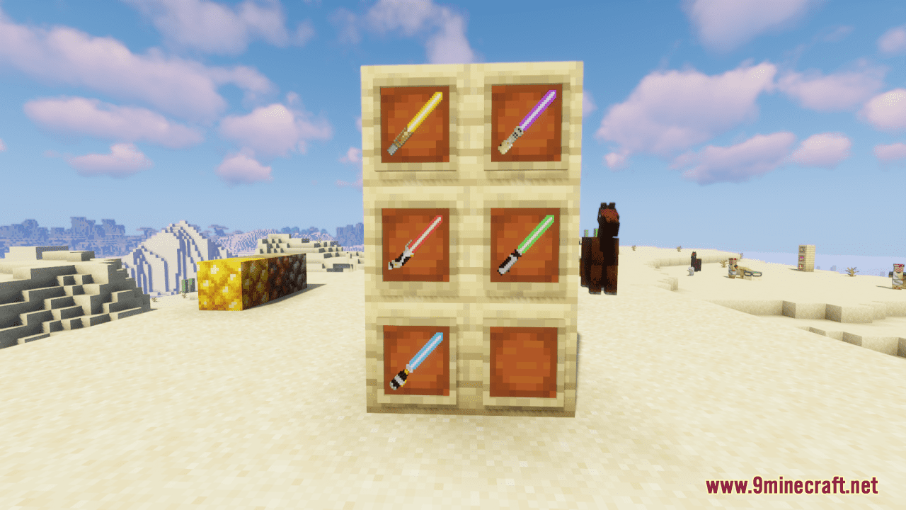 Broblo's Lightsabers Resource Pack (1.20.6, 1.20.1) - Texture Pack 3