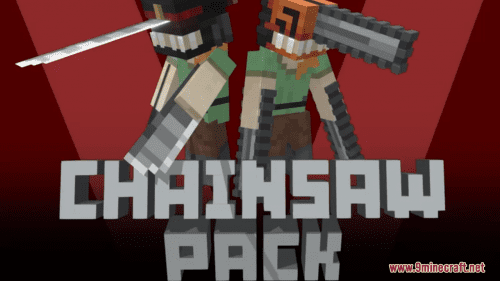 Chainsaw Resource Pack (1.20.6, 1.20.1) – Texture Pack Thumbnail