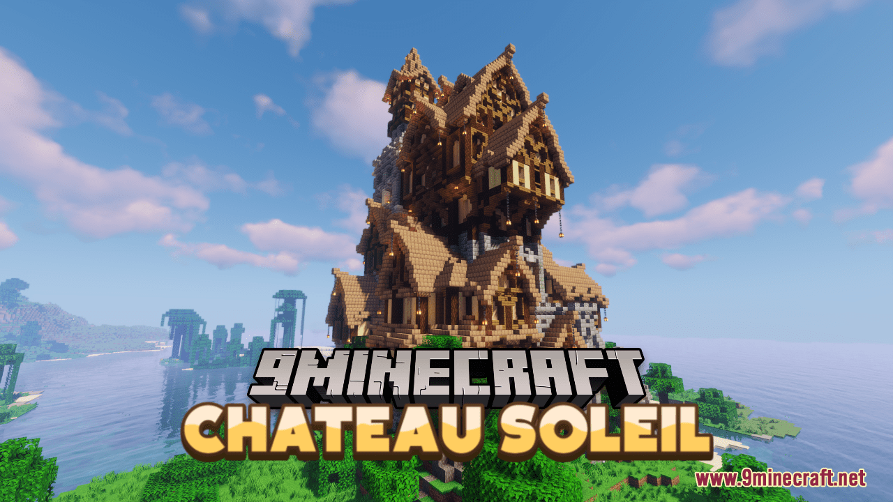 Château Soleil Map (1.21.1, 1.20.1) - Unique Medieval Build 1