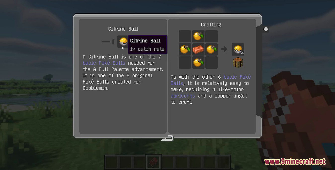 Cobblepedia Mod (1.20.1, 1.19.2) - Poképedia Wiki Book for Cobblemon 9