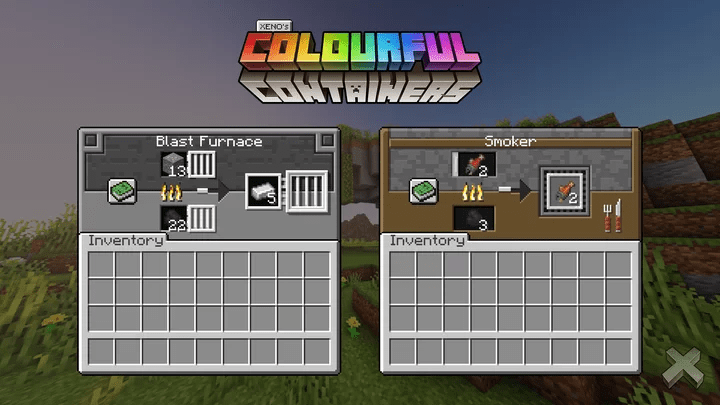 Colorful Containers GUI Pack (1.19) - Java/Bedrock 6