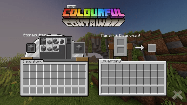 Colorful Containers GUI Pack (1.19) - Java/Bedrock 10
