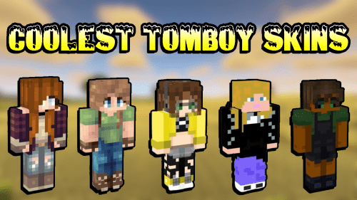 The Coolest Tomboy Skins For Minecraft In 2023 Thumbnail