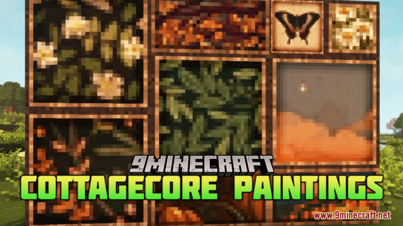 Cottagecore Paintings Resource Pack (1.20.6, 1.20.1) - Texture Pack 1