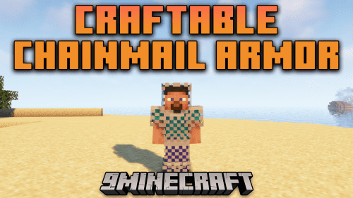 Craftable Chainmail Armor Mod (1.20.4, 1.19.4) – Stronger Than Leather Thumbnail
