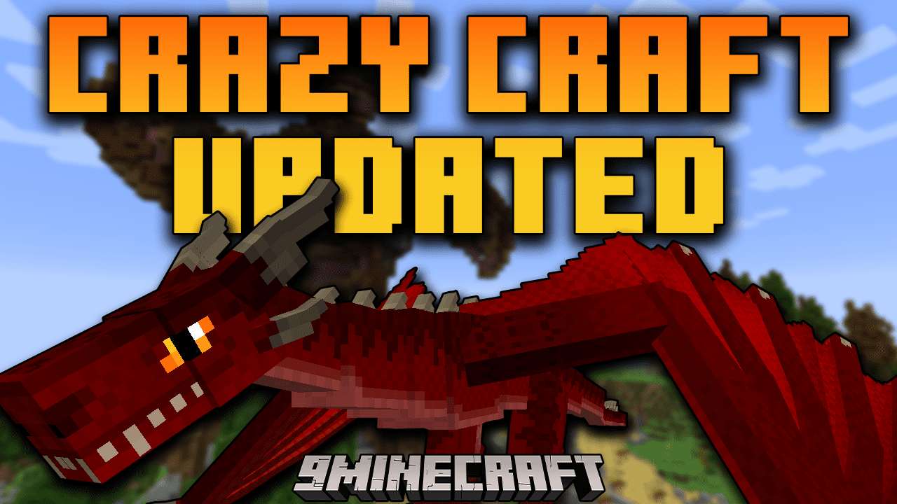 Crazy Craft Update Modpack (1.16.5, 1.12.2) - Dungeons, New Villages 1