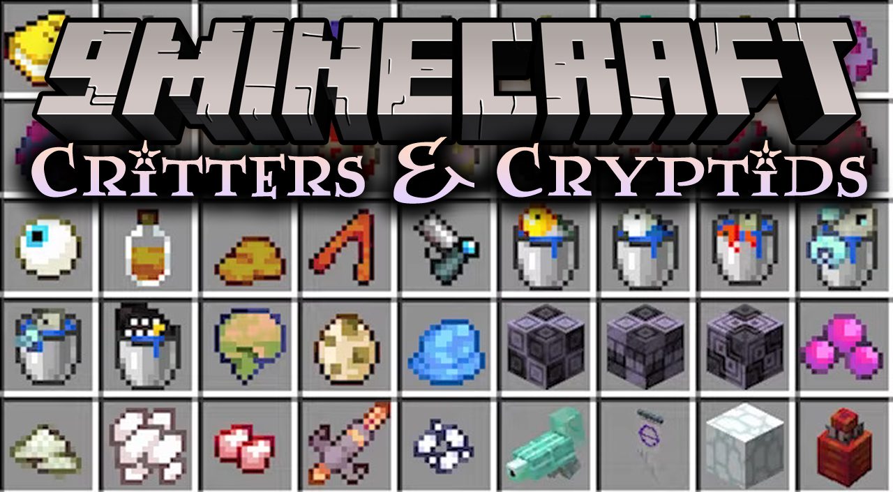 Critters & Cryptids Mod (1.19.2) - Fantasy Creatures 1