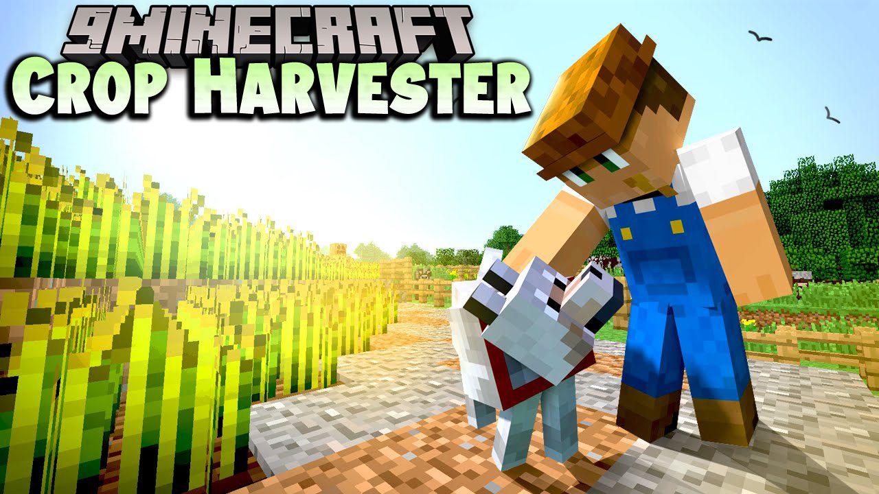 Crop Harvester Mod (1.20.4, 1.19.4) - The Crop Reaping 1