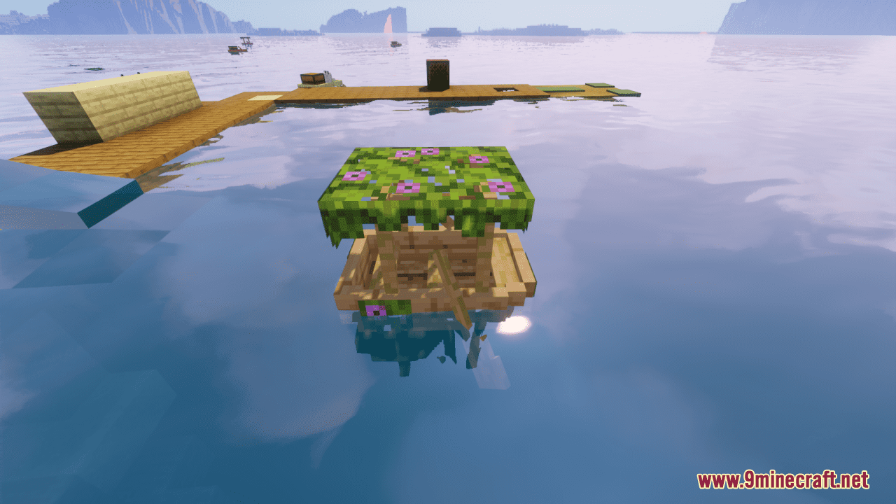 Cute Azalea Boats Resource Pack (1.20.6, 1.20.1) - Texture Pack 2