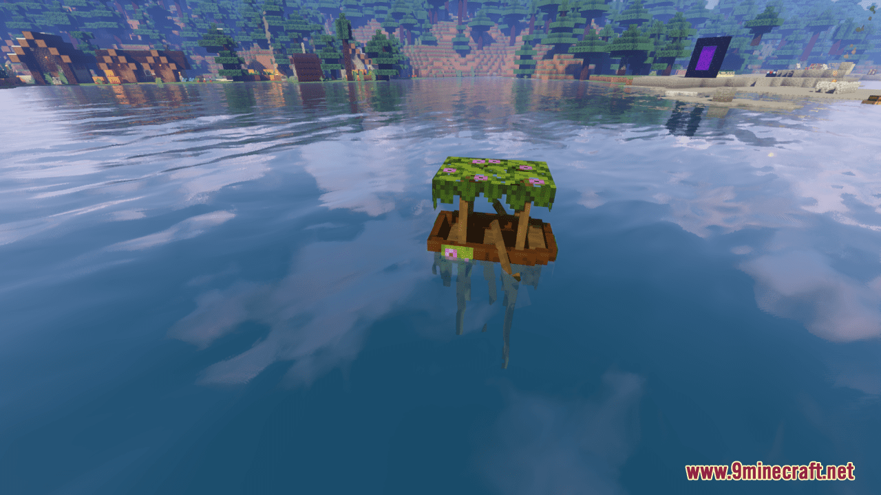 Cute Azalea Boats Resource Pack (1.20.6, 1.20.1) - Texture Pack 12