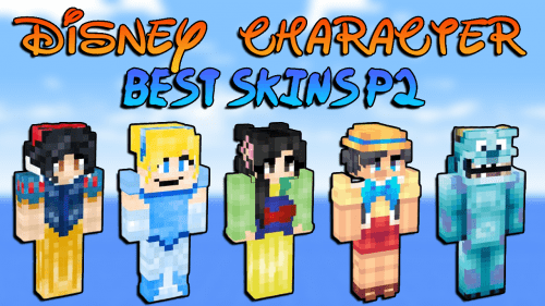 Top 30 Minecraft Disney Character Skins In 2023 [Part 2] Thumbnail