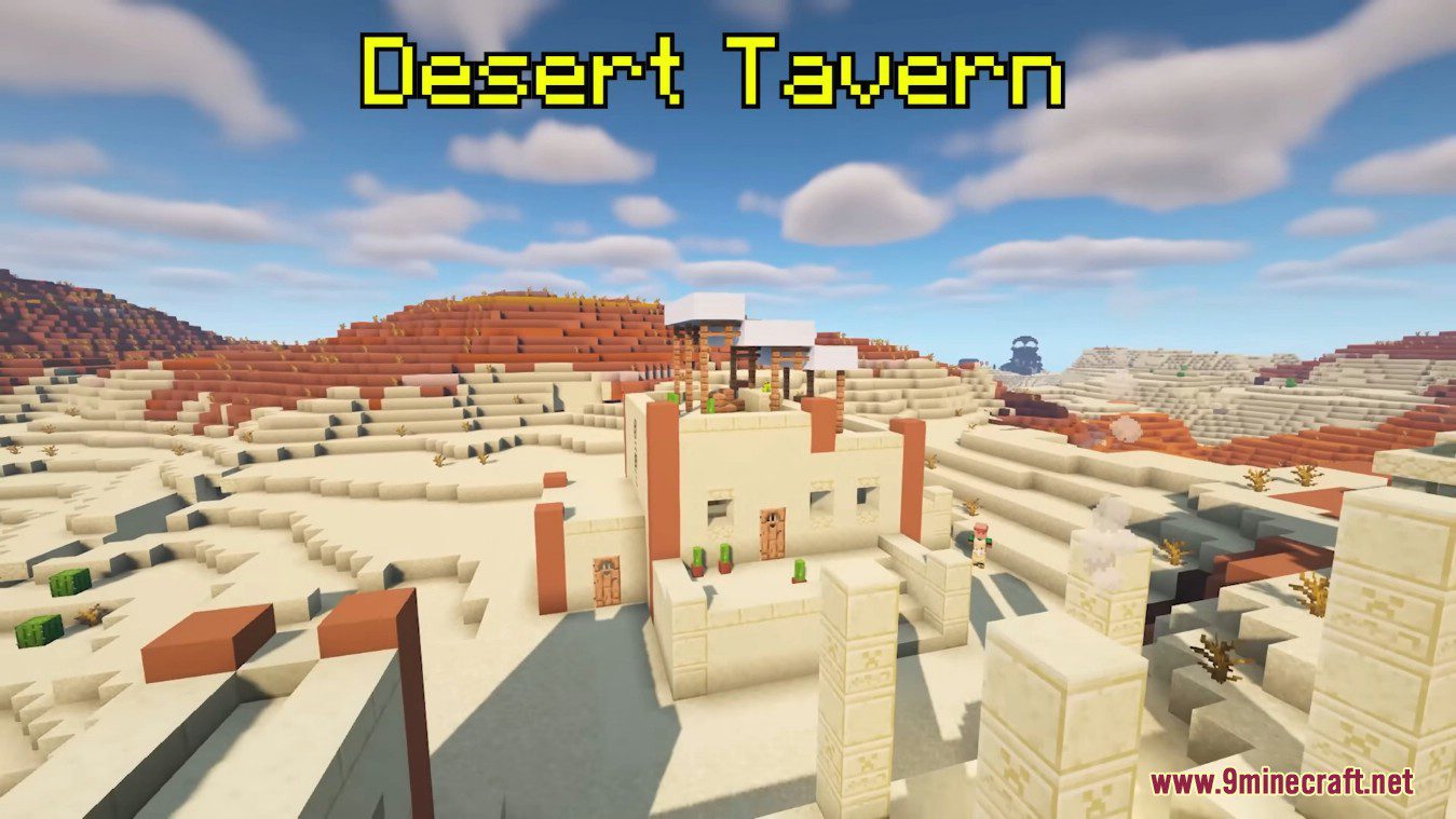 Dungeon and Taverns Mod (1.20.4, 1.19.4) - New Rare Structures 18