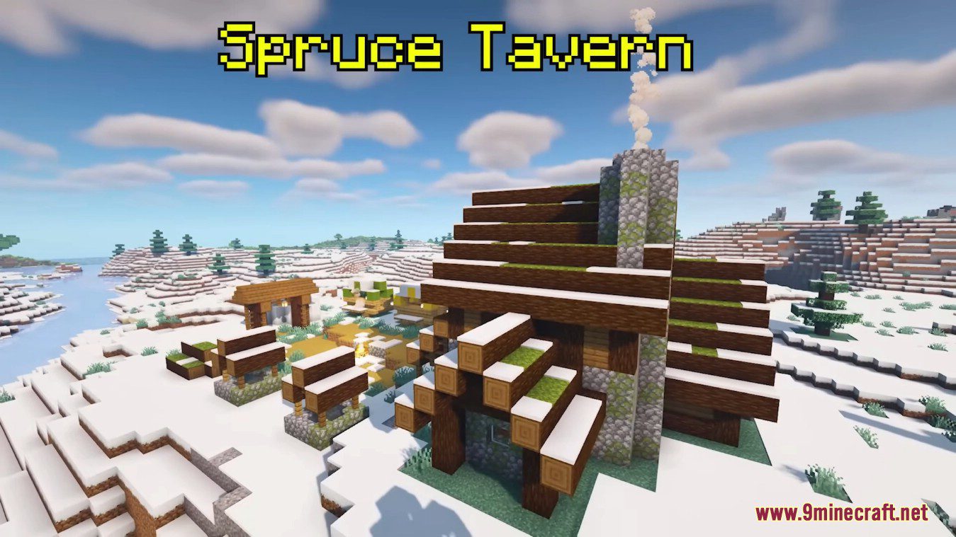 Dungeon and Taverns Mod (1.20.4, 1.19.4) - New Rare Structures 20