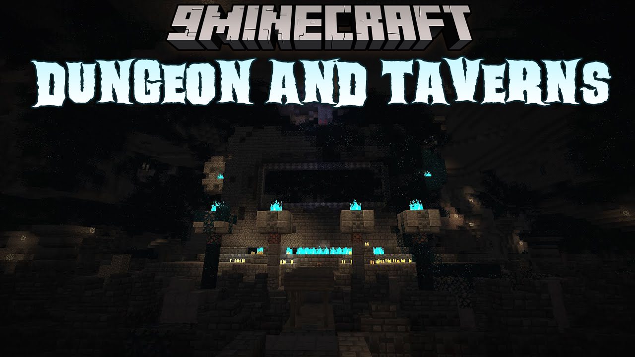 Dungeon and Taverns Mod (1.20.4, 1.19.4) - New Rare Structures 1