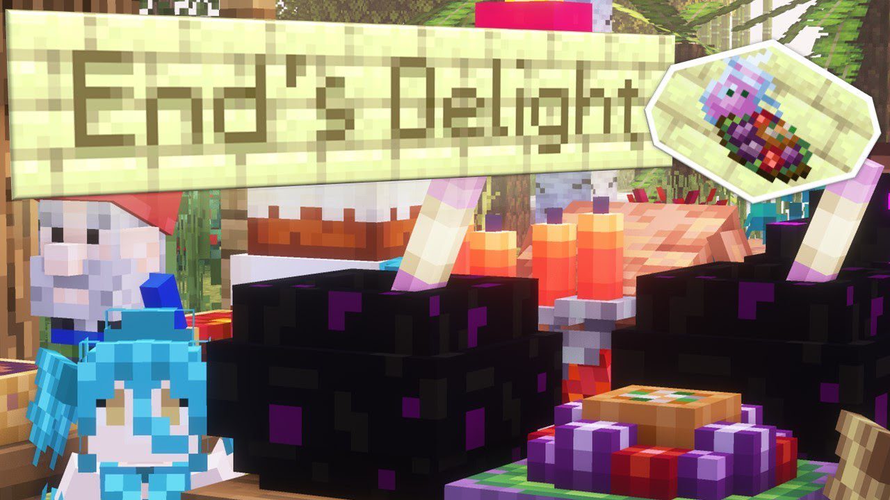 End's Delight Mod (1.20.1, 1.19.2) - Taste the Speciality of the End 1