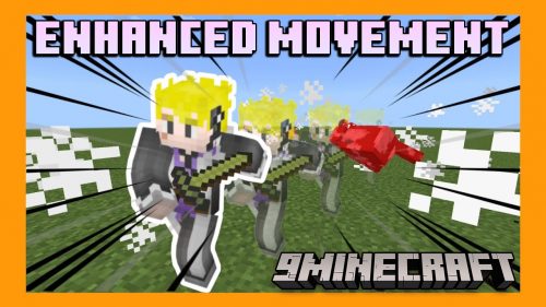 Enhanced Movement Mod (1.20.4, 1.19.4) – Double Jump, Double Dash Thumbnail