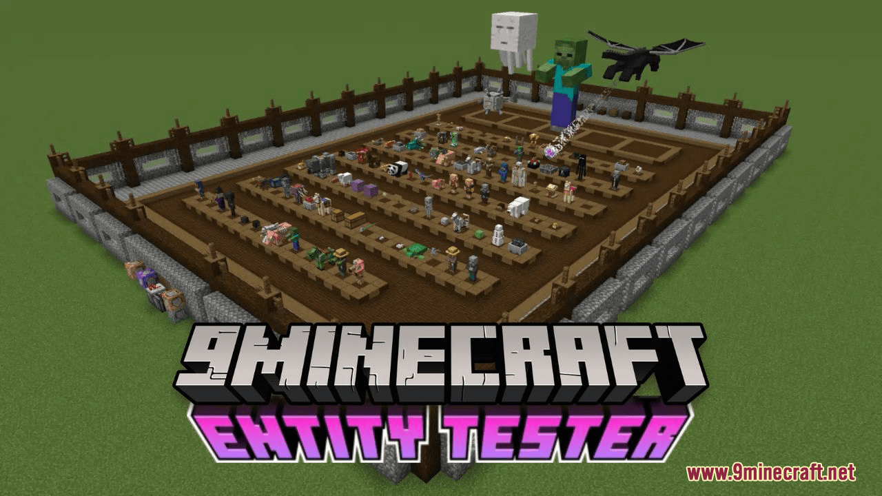 Entity Tester Map (1.19.4, 1.18.2) - Every Entity In Minecraft 1