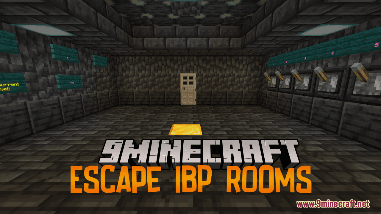 Escape IBP Rooms Map (1.21.1, 1.20.1) - 9 Levels of Escape 1