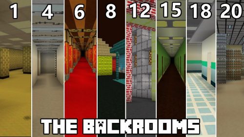 Faithful Backrooms Mod (1.18.2, 1.16.5) – Horror Storytelling Goes Online Thumbnail