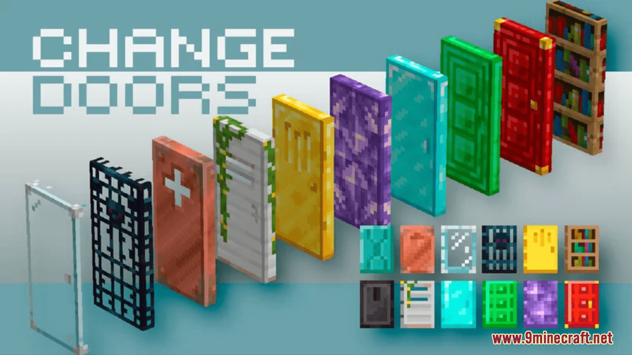 FiMiS Change Doors Resource Pack (1.20.6, 1.20.1) - Texture Pack 1