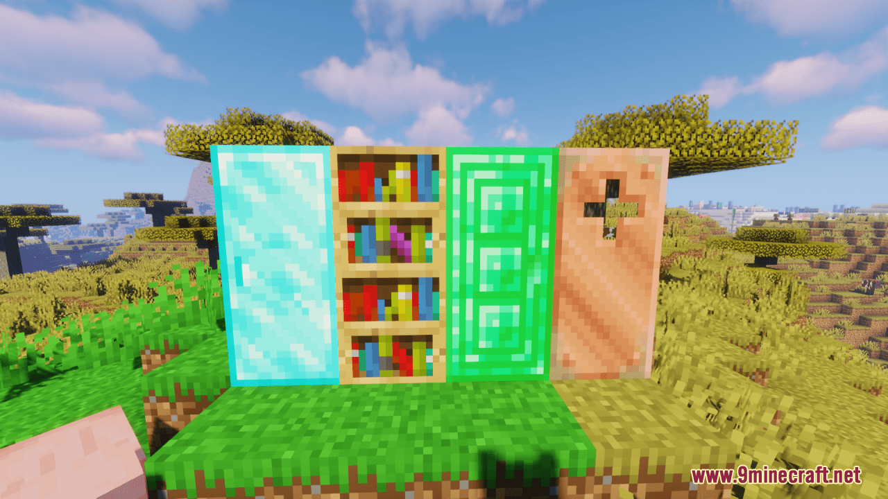 FiMiS Change Doors Resource Pack (1.20.6, 1.20.1) - Texture Pack 2