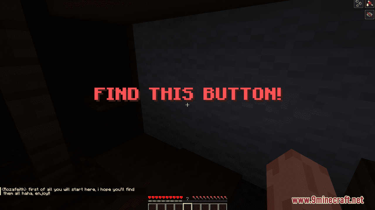 Find This Button! Map (1.21.1, 1.20.1) - A Well-Crafted Challenge 6