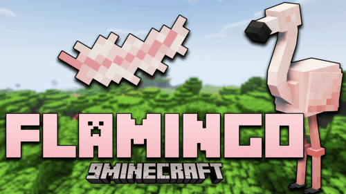 Flamingo, oh, oh, oh Mod (1.16.5, 1.15.2) – Lovely Creature With Pink Color Thumbnail