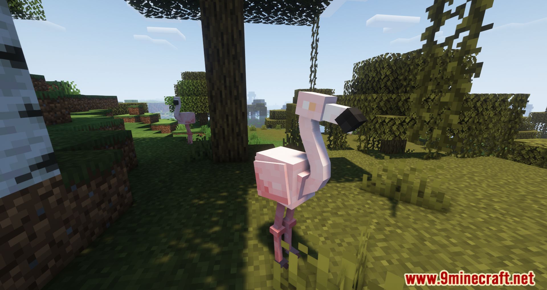 Flamingo, oh, oh, oh Mod (1.16.5, 1.15.2) - Lovely Creature With Pink Color 4