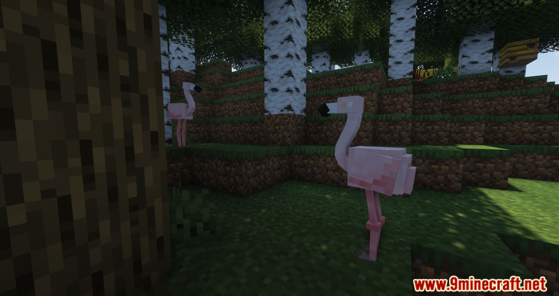 Flamingo, oh, oh, oh Mod (1.16.5, 1.15.2) - Lovely Creature With Pink Color 6