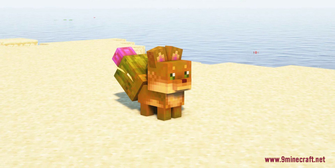 Flower Foxes Mod (1.19.2) - Cuteness Baby Fox 12