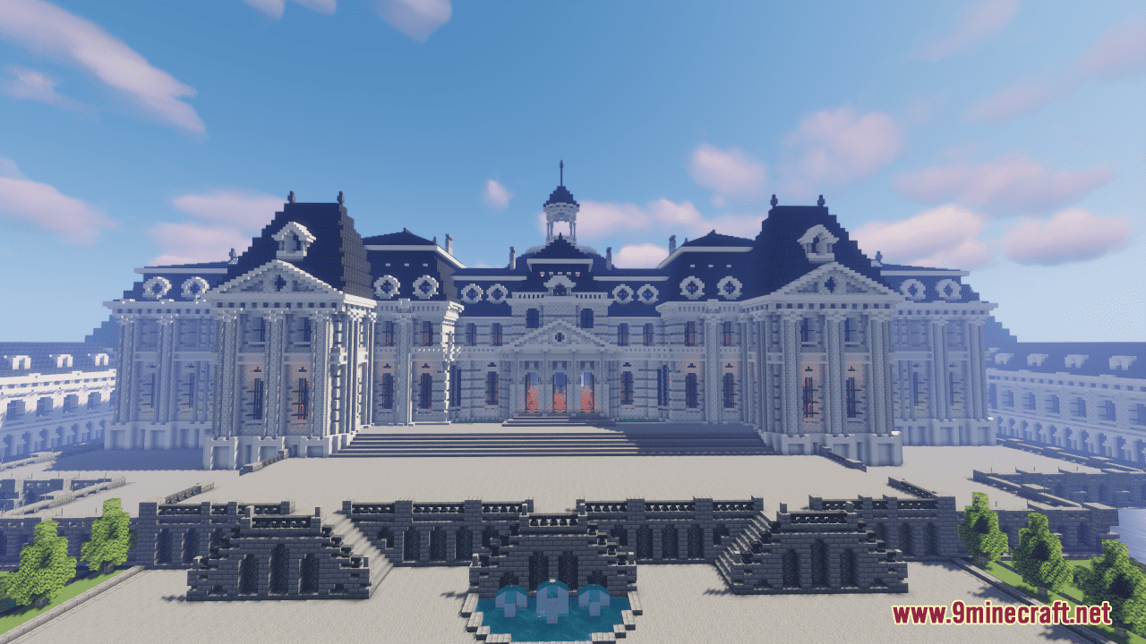 French Chateau Map (1.21.1, 1.20.1) - Classic Structure 9