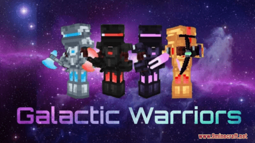 Galactic Warriors Armory Resource Pack (1.20.6, 1.20.1) – Texture Pack Thumbnail