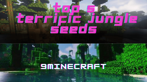 Top 5 Terrific Jungle Seeds For Minecraft (1.19.4, 1.19.2) – Java Edition Thumbnail