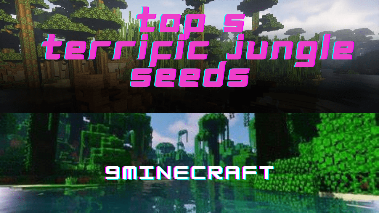 Top 5 Terrific Jungle Seeds For Minecraft (1.19.4, 1.19.2) - Java Edition 1